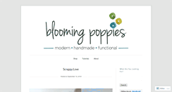 Desktop Screenshot of bloomingpoppies.net