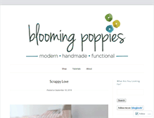Tablet Screenshot of bloomingpoppies.net